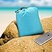 Large Outdoor Blanket with Durable Nylon - Huge Beach Mat with Four Anchor