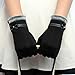 Beautyvan， Womens Fashion Touch Screen Winter Warm Wrist Gloves Mittens (Black)