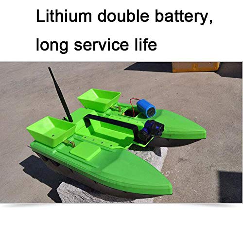 Lw Bateau à Appâts Intelligent, Détecteur De Poissons Sans Fil à Moteur Double, Distance De Contrôle à Distance 300-500m, Tête Simple/double, Modèle: Eal