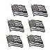 Thin Blue Line American Flag Lapel Pin - Set of 6