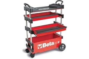 Beta Tools 027000203: C27S-R-Folding Tool Cart