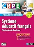 Système éducatif français - Oral 2019 - Préparation complète (Concours Professeur des écoles) 2019 (Concours professeur des écoles préparation à l'épreuve) (French Edition) by