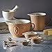 Mason Cash Collection Measuring Jug, Ceramic, Cream/Cane, 18.5 x 16.5 x 11 cm