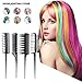 Noverlife Professional Hair Styling Combs Set, Rat Tail Comb Teasing Salon Barber Stylists Hair Dye Coloring Tools, Detangling Tint Foiling Comb