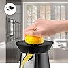 Duronic Citrus Juicer JE6 BK | Electric Juice Extractor | Powerful 100W | Black and Stainless-Steel | 2 Cone Sizes…
