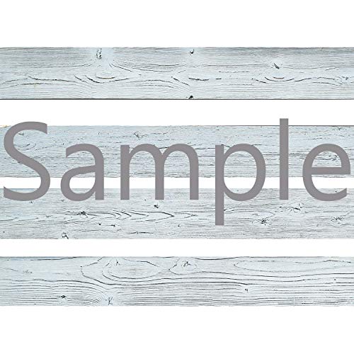 Wood Wall Panels, Solid Wood Planks DIY Easy Peel and Stick Wood Wall Paneling (Sample, Silver Grey, Crack Polished)