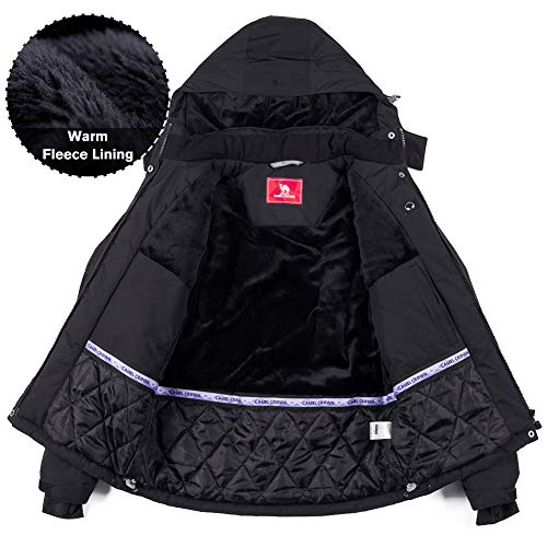 CAMEL-CROWN-Womens-Mountain-Snow-Waterproof-Ski-Jacket-Detachable-Hood-Windproof-Fleece-Parka-Rain-Jackt-Winter-Coat