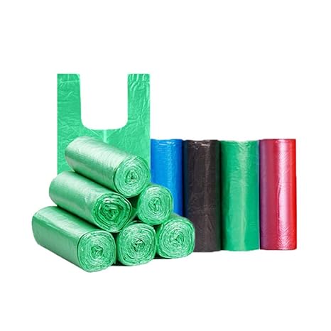 2 rollos de bolsas de basura, bolsas de basura, duraderas y multiusos