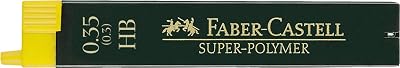 Faber-Castell 0.35 mm HB Super-Polymer Lead Refills 12 pcs