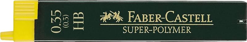 Faber-Castell 0.35 mm HB Super-Polymer Lead Refills 12 pcs