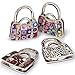 b.m.c BMC 4pc Purse Themed Shoulder Handbag Folding Holder Hangers Hooks Set