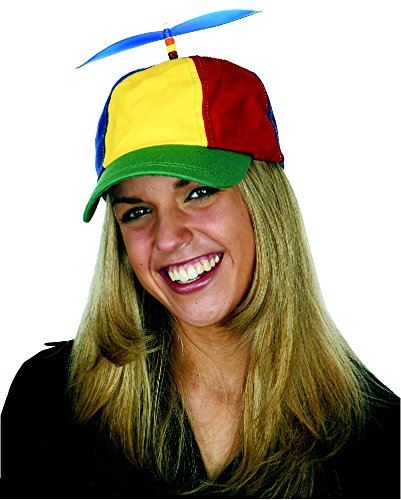 Jacobson Hat Company Men's Multi-Color Propeller Cap, Multi, Adult