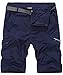 Vcansion Men's Outdoor Lightweight Hiking Shorts Quick Dry Shorts Sports Casual Shorts