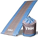 Premium Self Inflating Sleeping Pad by TNH Outdoors ✦ Thick Foam Padding ✦ Great For Camping and Backpacking ✦