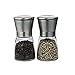 Anca Demi 2 Set of Salt and Pepper grinders - Stainless Steel Pepper Mills and Grinder Set with Adjustable Coarseness