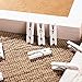 VORCOOL 100Pcs White Mini Wooden Clothespins 0.98 X 0.11 Inch for Hanging Photos, Crafts, Party Decorations, Baby Showers, and Artwork Display