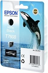 Epson T7608 Ink Cartridge Matte Black 25.9ml Original view 4