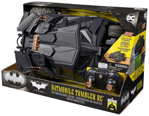 DC Comics - Batman Tumbler RC, ferngesteuertes Fahrzeug im Design der The Dark Knight Trilogie, Maßstab 1:15, für große und kleine Fans ab 4 Jahren 10