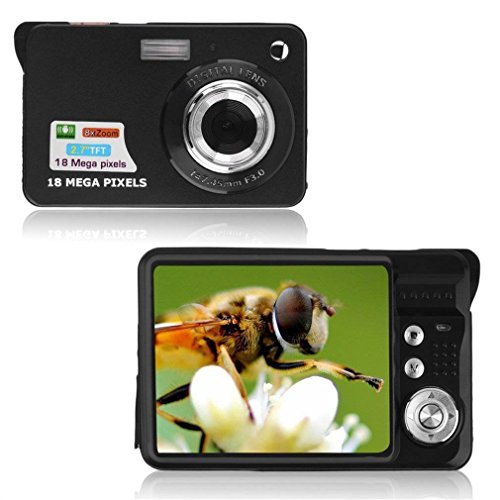 Digital Camera, Yudeg 2.7" Mini Video Camera Camcorder HD 720P Digital Point Shoot Camera Camcorder for Kids Christmas&Birthday Gift (Black)