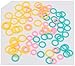 Stitch Markers for Crocheting - LeBeila Plastic Knitting Markers Rings Smooth Crochet Stitch Marker Ring Assorted Knitting Counters Needle Clip Small, Medium & Large (70, Mixed)