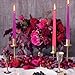 Exquizite Advent Candles Set of 4-3 Purple, 1 Pink, 10 inch - Premium Hand Dipped Taper Candles for Advent