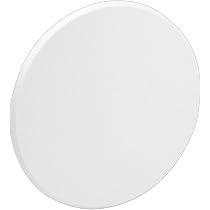 Sosation 6-Pack 7” Ceiling Cover Plates – Plastic, White, With 48 Double-Sided Tapes, No-Drill Installation