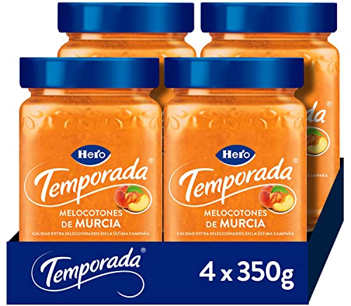 Mermelada de Melocotón de Temporada - Pack de 4x350 g