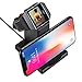 GOSETH for Fitbit Ionic Charger, Fitbit Ionic Replacement Charger Charging Dock Station Cradle Holder for Fitbit Ionic Smart Watch with Stand for Phone or Table(Not Work With The Protective Case)