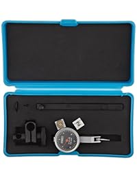 FOWLER 52 562 999 Indicador de prueba Kit con soporte universal, 0.030" máximo rango de medición, 0.0005" intervalo de graduación, 1.125" diámetro, con certificado de calibración