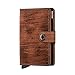 Secrid Men Mini Wallet Genuine Leather RFID Safe Card Case for max 12 cards