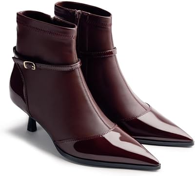 Femme Caspian Botte Oxford, Bordeaux, 36 EU