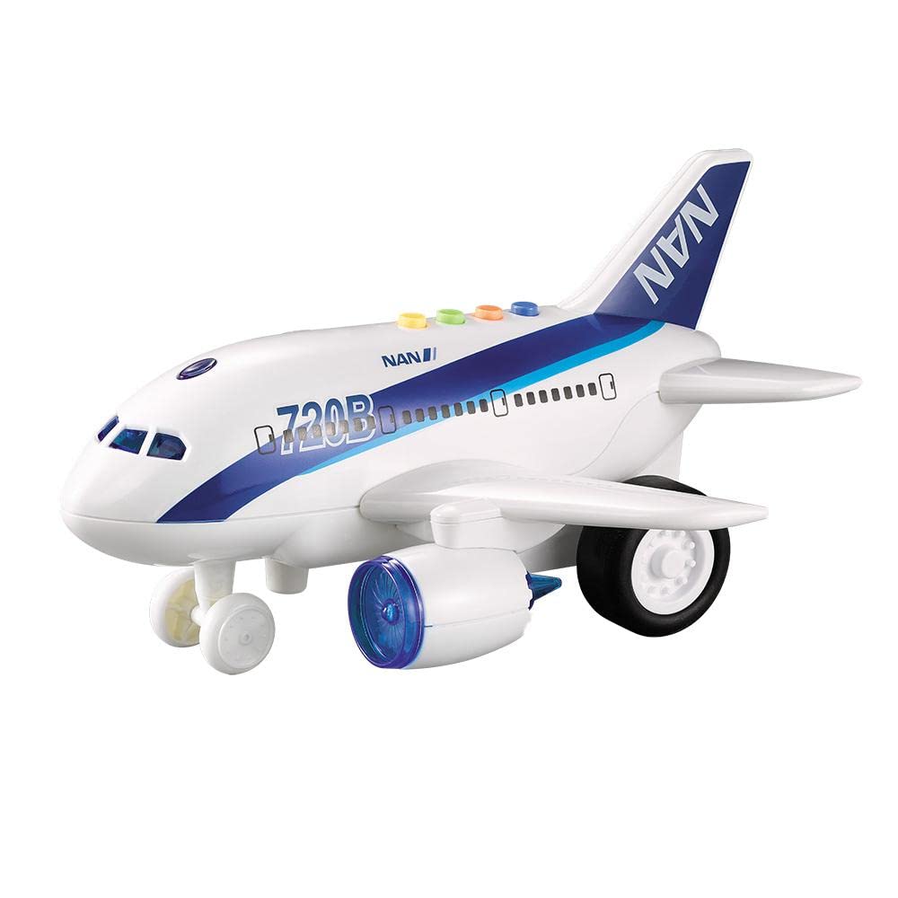 Tachan - City Heroes Airplane - With Lights and Sounds - Retrofriction - +3 (CPA Toy Group 746T00526)