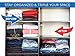 Premium Jumbo Space Saver Bags 40”x30” 6-Pack Ziplock Vacuum Storage Bags by RoomierLife