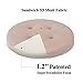baibu Round Stool Cushions, Super Breathable Round Bar Stool Cover Seat Cushion Beige 12