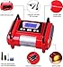 CARTMAN DC12V Digital Car Air Compressor, Heavy Duty 150Watt, Auto Air Inflator with Preset Gauge & LED - Automatic Shut Off