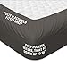 HC COLLECTION Twin Sheet Set w/ 1 Pillowcase, Hotel Luxury Platinum 1800 Series Brushed Microfiber Bed Sheets, Ultra Soft Lightweight Breathable Cooling 3 Pcs Bedding, All Season Easy Care, Gray