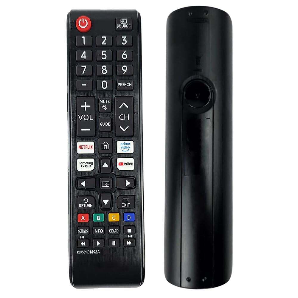 Ceybo TV Remote Control BN59-01496A for Smart TVs with Netflix Prime YouTube Buttons - Compatible with QN65Q6FDAFXZA QN55Q6FAAFXZA UN40F6000FFXZA UN32F6000FFXZA