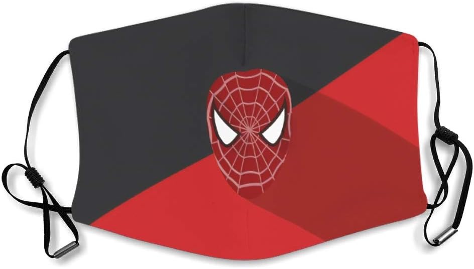 Super hero Printed Facial Comfortable and Breathable Face Protector for Women Superhero Art design