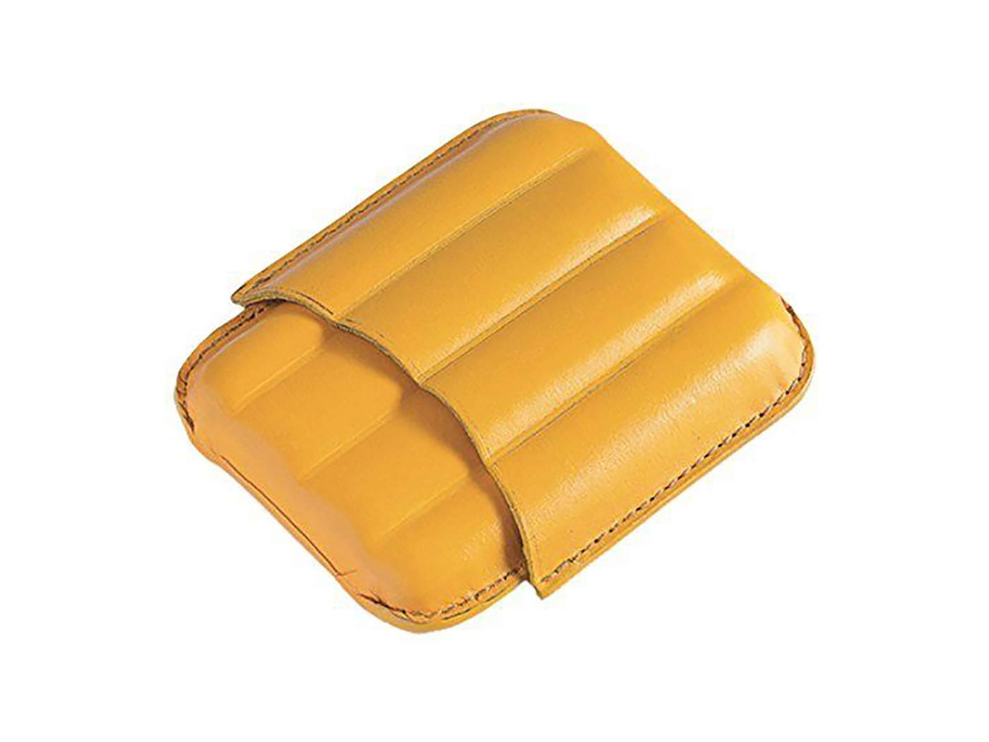 Egoist JK00222 Cigar Case 4 x High Quality Cigar Box/Tubes - Yellow