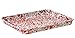 Enamelware Jelly Roll Pan, 16.25 x 12.5 inches, Red/White Splatter