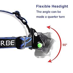 OEUUDD Headlamp, Upgrade 8000 High Lumens Ultra