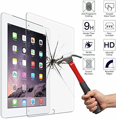 2017 new iPad 9.7" protector glass cover