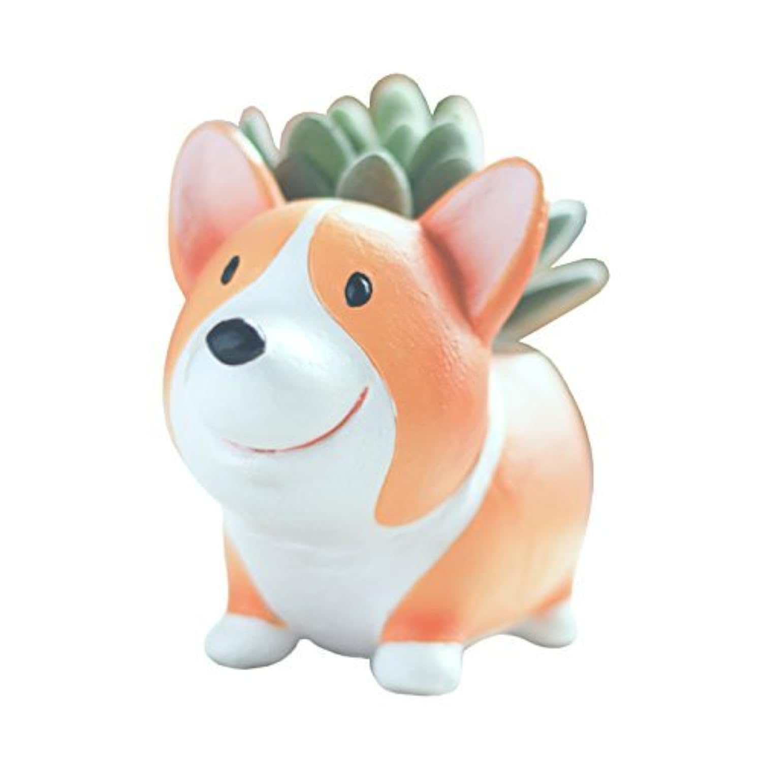 Youfui Cute Animal Succulent Flowerpots Cactus Planter for Home Office Desk Decor (Crogi A)