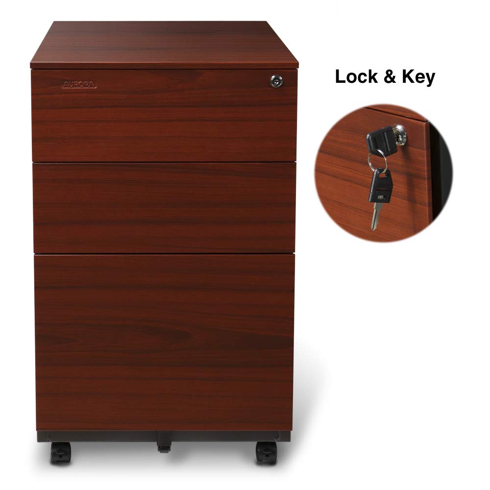 Best red wood office cabinet