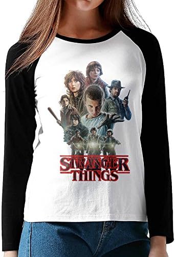 Plain Raglan Women's Baseball Jersey Shirts Kyle Dixon & Michael Stein - Stranger Things