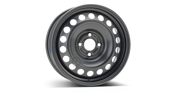 Alcar Llantas de acero 7775 6.0Jx15 ET40 4x100 para Dacia Dokker Lodgy