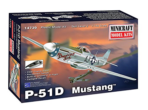 Minicraft P-51D Mustang (Mingf) (20 Piece), No