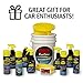 Stoner Car Care 99049 15-Piece Performance Essentials Complete Car Detailing Kit with Invisible Glass Cleaner, Microfiber Cloths, 5-Gallon Bucket, Wheel Cleaner and More Gift for Vehicle Enthusiasts