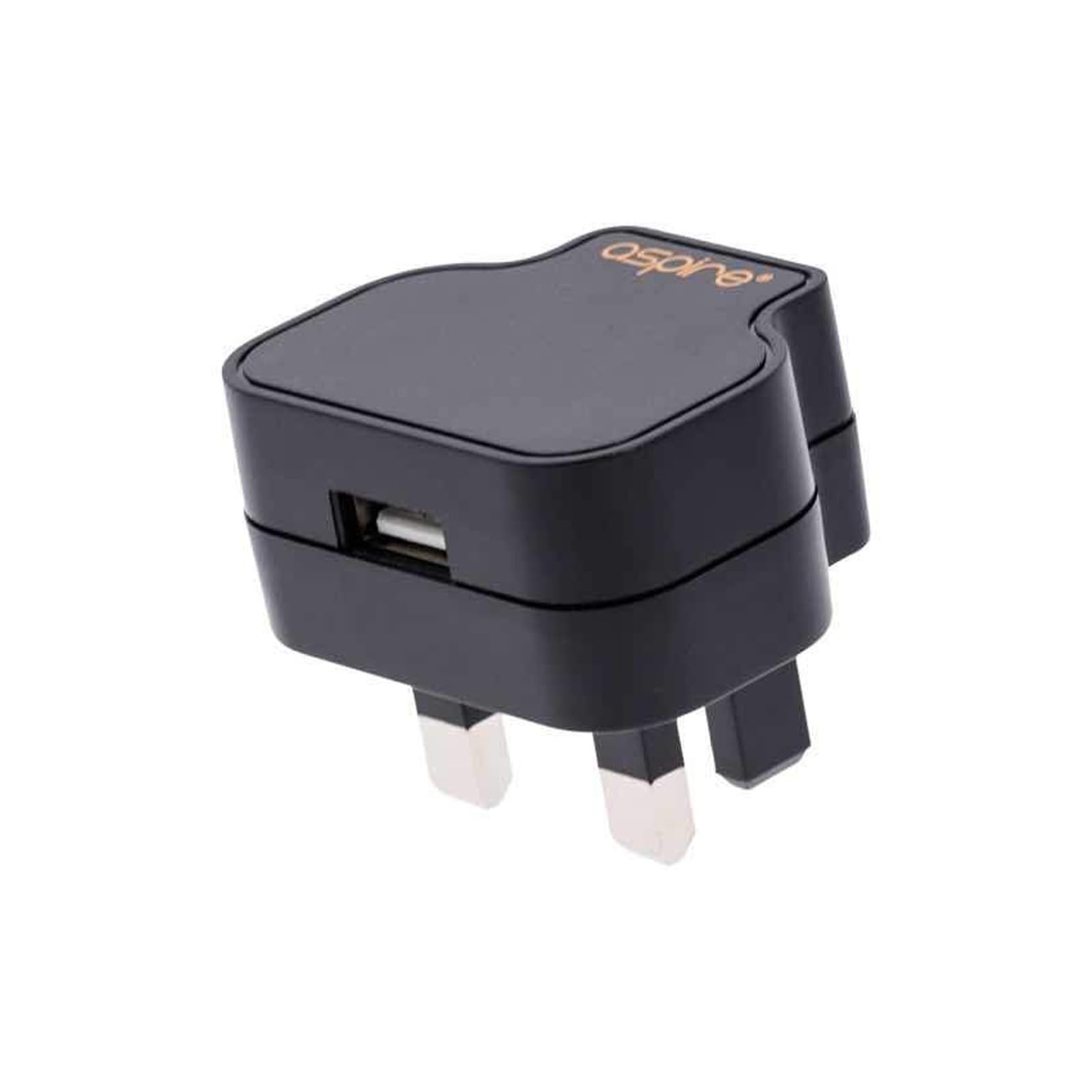 Aspire UK Wall Plug Charger, E-Cigarettes, Features a UK 3-pin plug, 5V 1 Amp USB adaptor