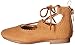 OshKosh B'Gosh Unisex-Adult Bianca Girl's Lace-Up Flat Ballet